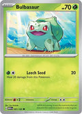 Bulbasaur #001/165 (Normal) - SV: 151
