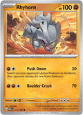 Rhyhorn #111/165 (Normal) - SV: 151