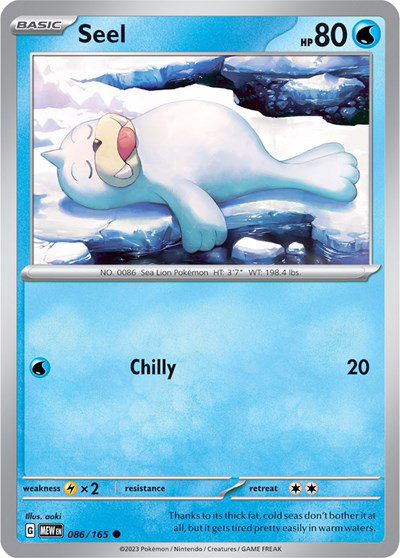 Seel #086/165 (Normal) - SV: 151