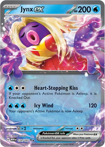 Jynx ex #124/165 (Holofoil) - SV: 151