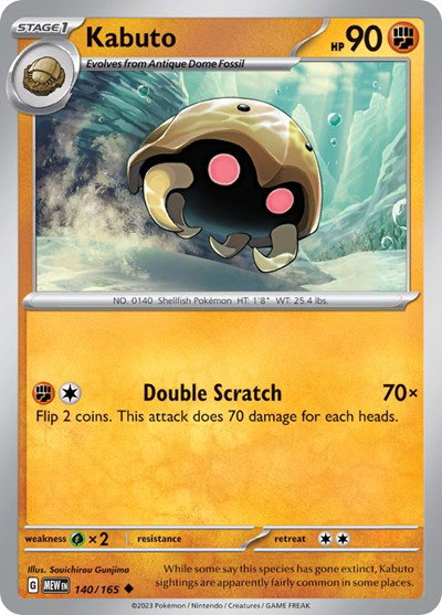 Kabuto #140/165 (Normal) - SV: 151