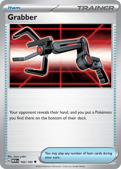Grabber #162/165 (Normal) - SV: 151