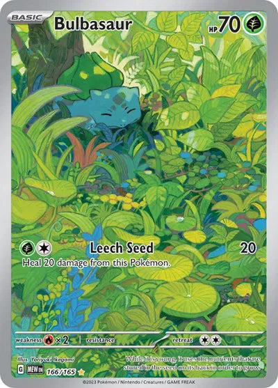 Bulbasaur #001/165 (Normal) - SV: 151