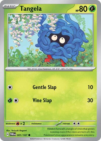 Tangela #001/167 (Normal) - Twilight Masquerade