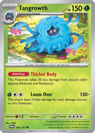 Tangrowth #002/167 (Normal) - Twilight Masquerade