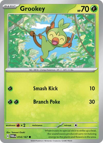 Grookey #014/167 (Normal) - Twilight Masquerade