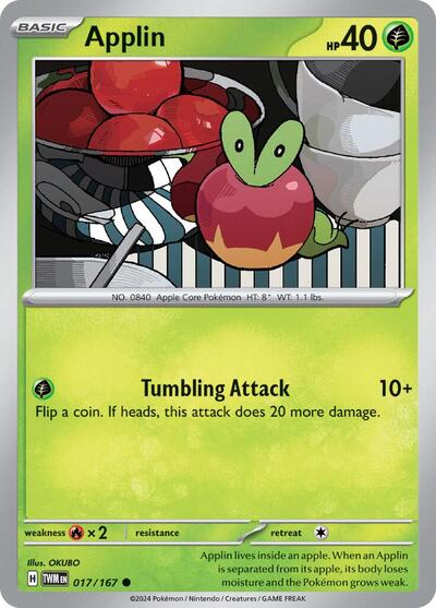 Applin #017/167 (Normal) - Twilight Masquerade