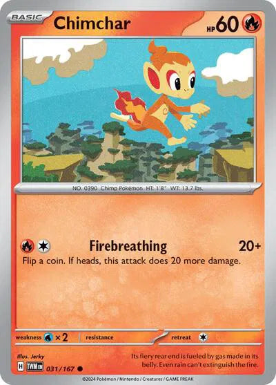 Chimchar #031/167 (Normal) - Twilight Masquerade