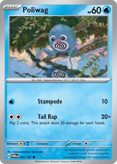 Poliwag #041/167 (Normal) - Twilight Masquerade