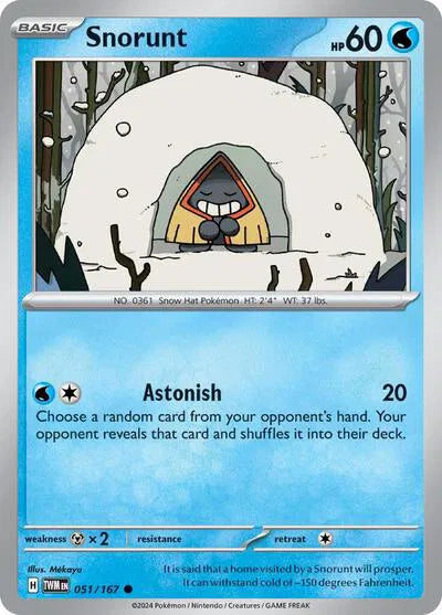 Snorunt #051/167 (Normal) - Twilight Masquerade