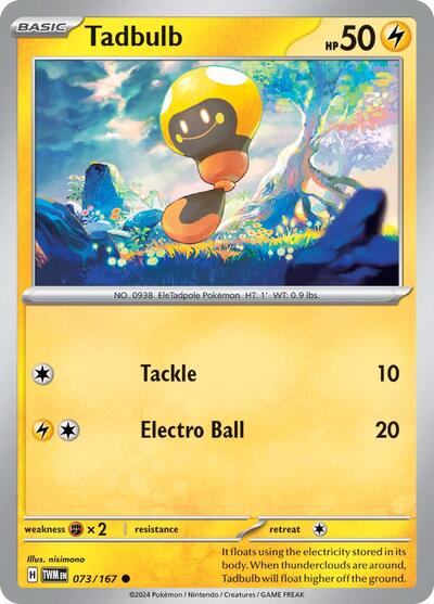 Tadbulb #073/167 (Normal) - Twilight Masquerade