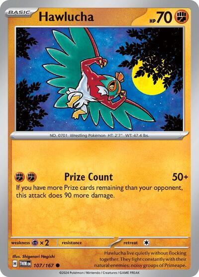 Hawlucha #107/167 (Normal) - Twilight Masquerade
