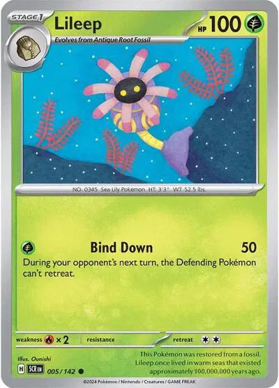 Lileep #005/142 (Normal) - Stellar Crown