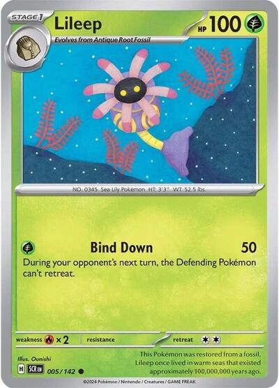 Lileep #005/142 (Normal) - Stellar Crown