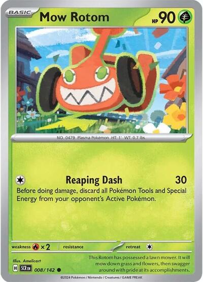 Mow Rotom #008/142 (Normal) - Stellar Crown