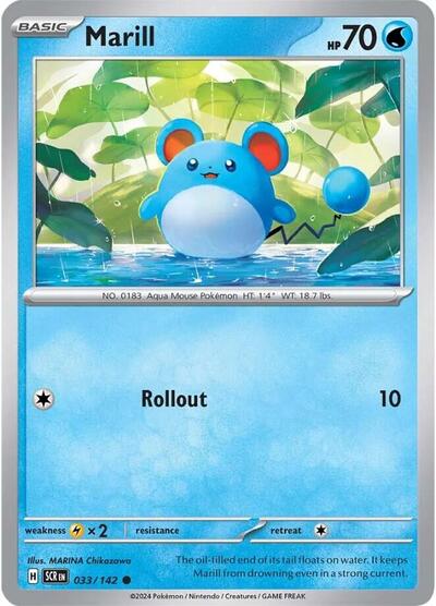 Marill #033/142 (Normal) - Stellar Crown