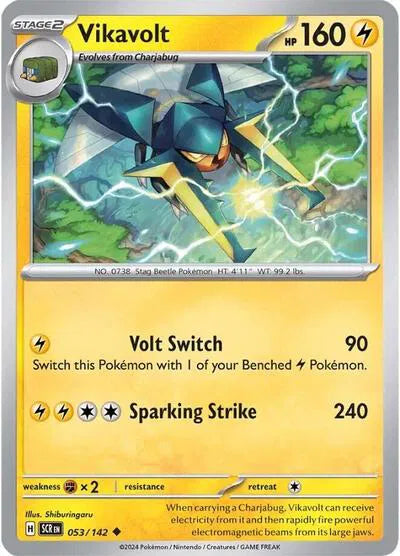 Vikavolt #053/142 (Reverse Holofoil) - Stellar Crown