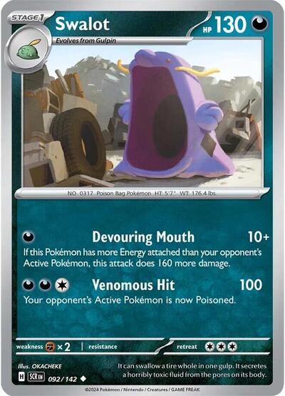 Swalot #092/142 (Reverse Holofoil) - Stellar Crown