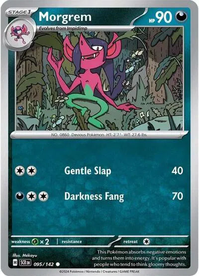 Morgrem #095/142 (Reverse Holofoil) - Stellar Crown