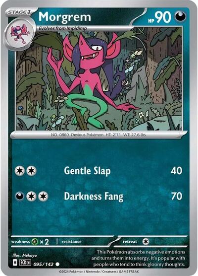 Morgrem #095/142 (Reverse Holofoil) - Stellar Crown