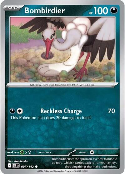 Bombirdier #097/142 (Reverse Holofoil) - Stellar Crown