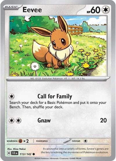 Eevee #113/142 (Normal) - Stellar Crown