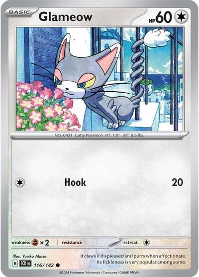 Glameow #116/142 (Normal) - Stellar Crown