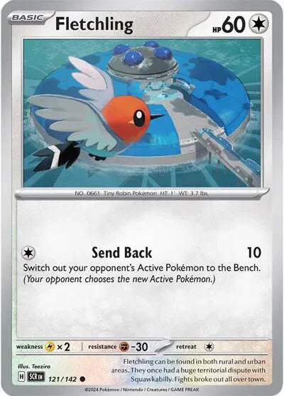Fletchling #121/142 (Normal) - Stellar Crown