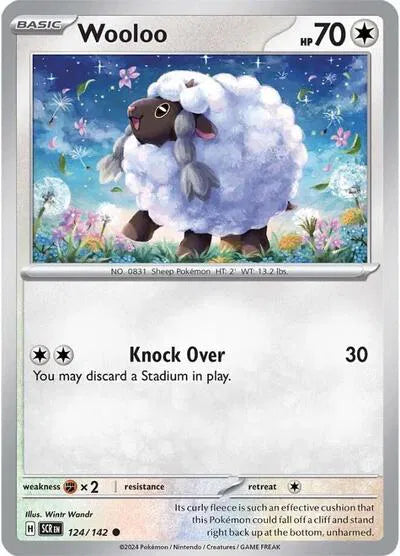 Wooloo #124/142 (Normal) - Stellar Crown