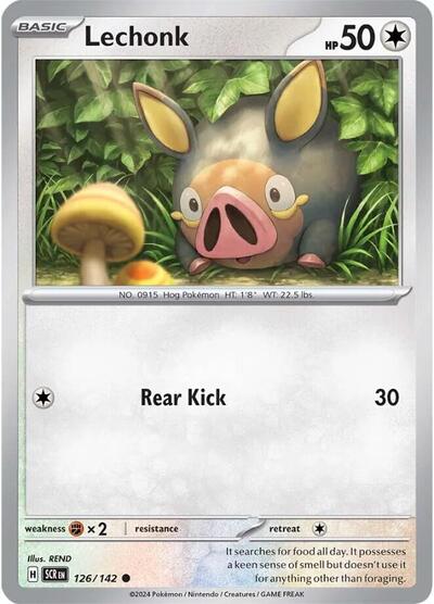 Lechonk #126/142 (Normal) - Stellar Crown