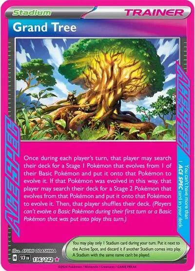 Grand Tree #136/142 (Holofoil) - Stellar Crown