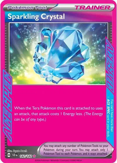 Sparkling Crystal #142/142 (Holofoil) - Stellar Crown