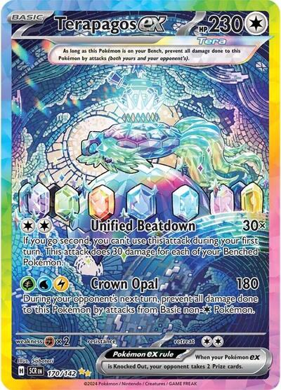 Terapagos ex #173/142 (Holofoil) - Stellar Crown