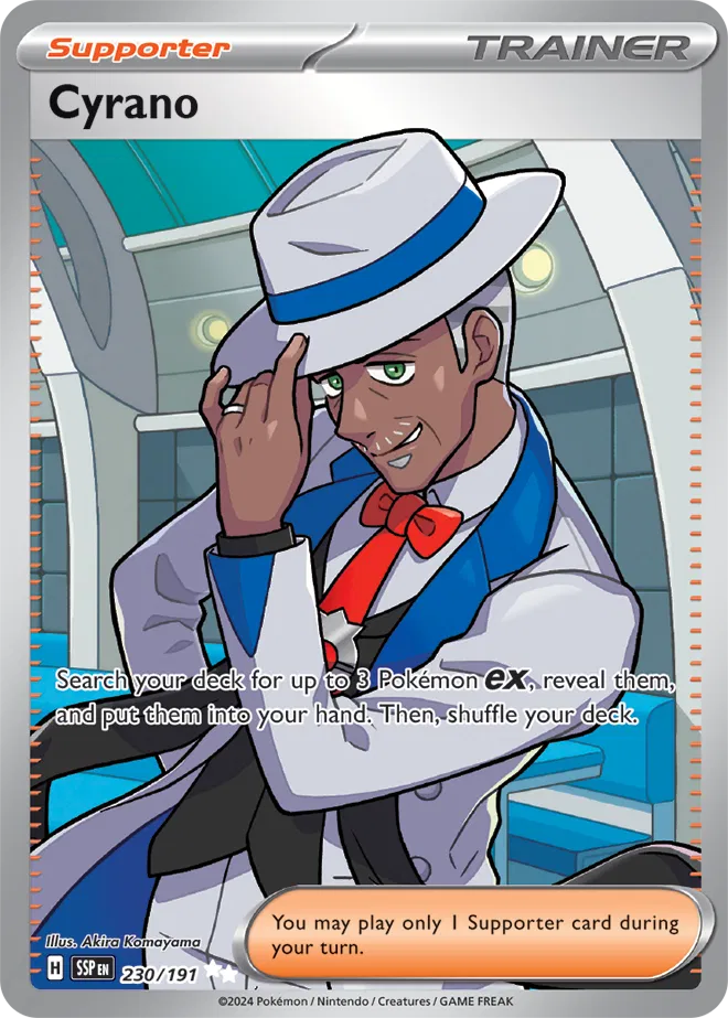 Cyrano #230/191 (Holofoil) - Surging Sparks