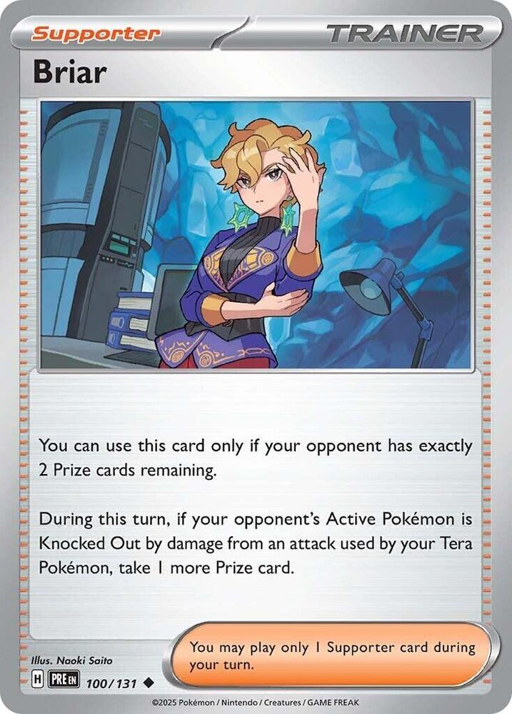 Briar #100/131 (Reverse Holofoil) - Prismatic Evolutions