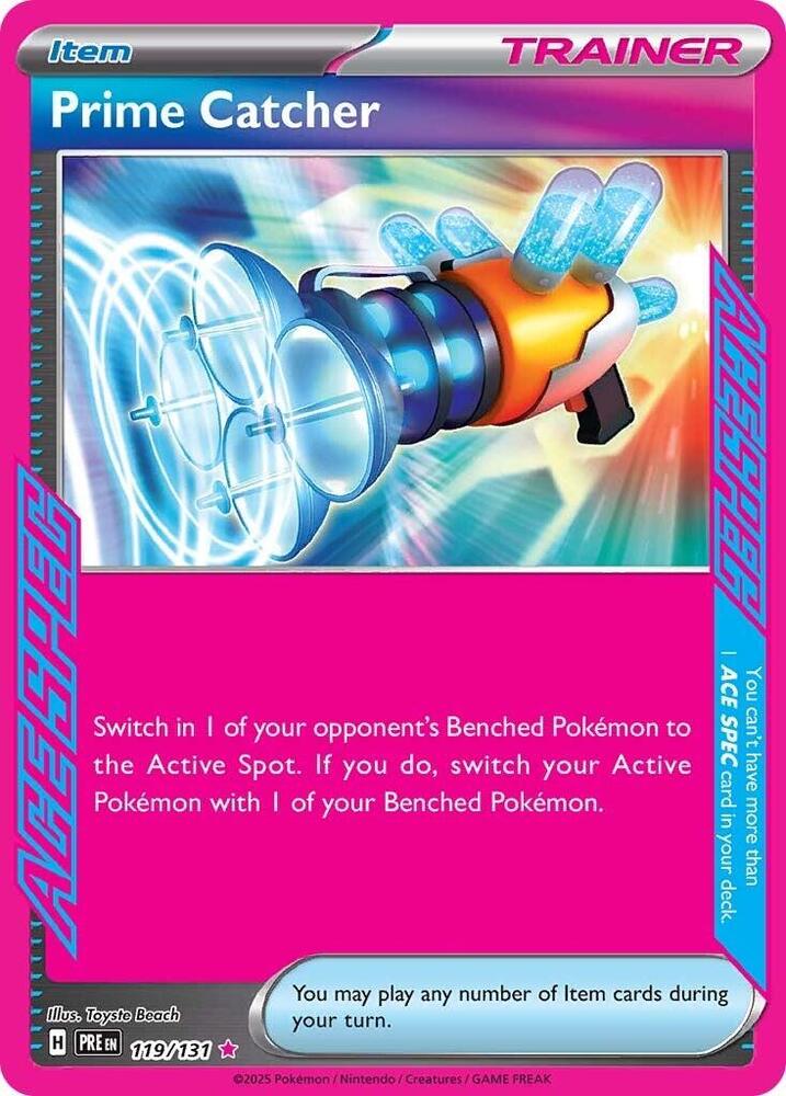 Prime Catcher #119/131 (Holofoil) - Prismatic Evolutions
