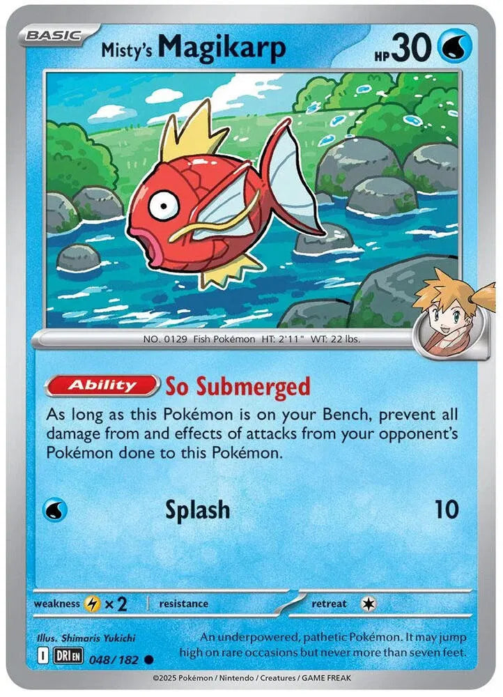 Misty's Magikarp #048/182 (Normal) - Destined Rivals