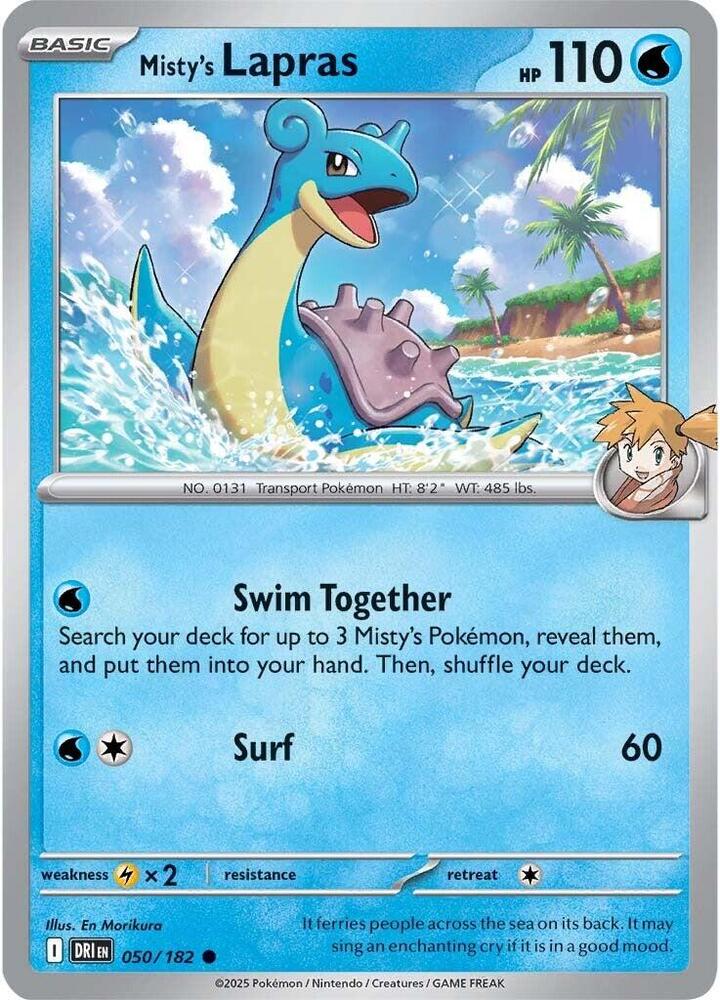 Misty's Lapras #050/182 (Normal) - Destined Rivals