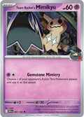 Team Rocket's Mimikyu #087/182 (Reverse Holofoil) - Destined Rivals