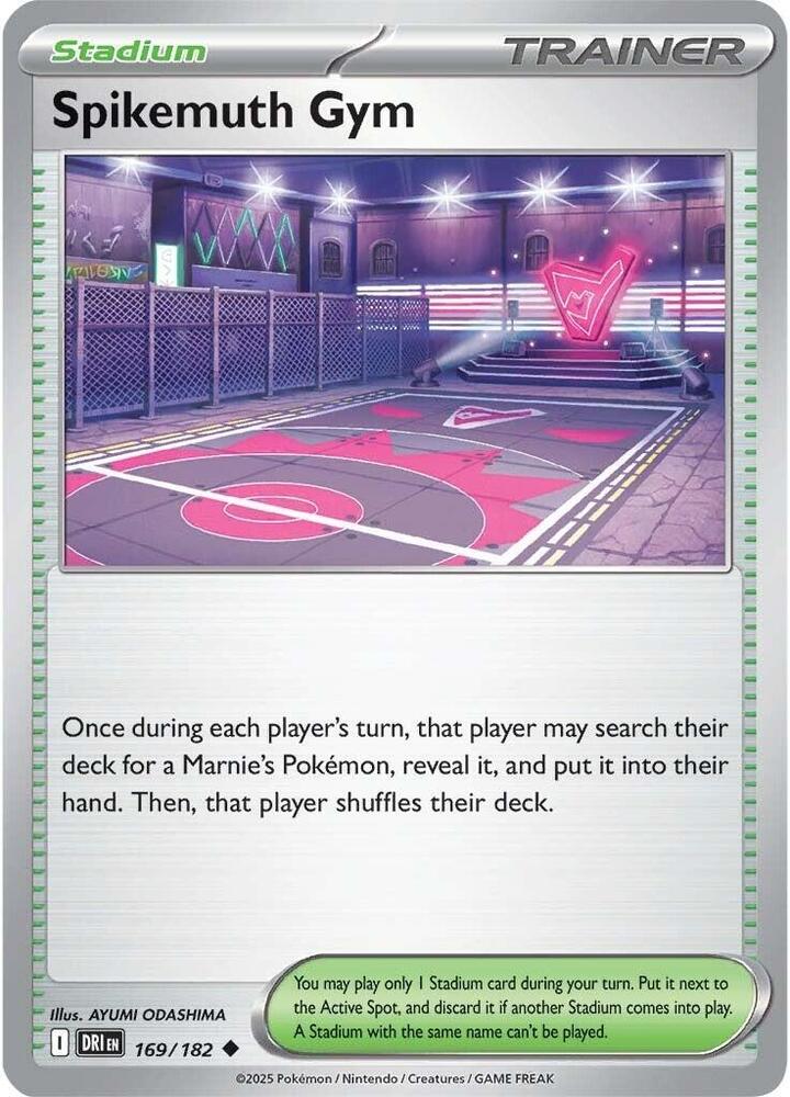Spikemuth Gym #169/182 (Normal) - Destined Rivals