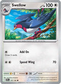 Swellow #157/182 (Reverse Holofoil) - Destined Rivals