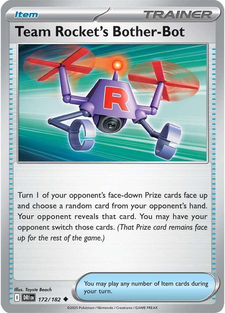 Team Rocket's Bother #172/182 (Normal) - Destined Rivals