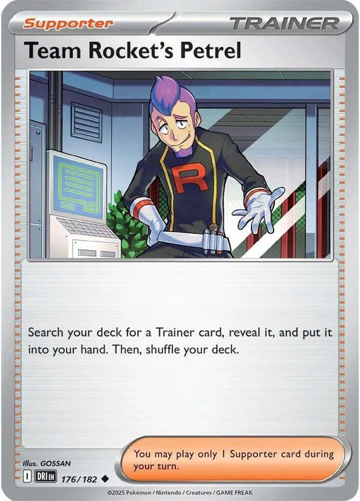 Team Rocket's Petrel #176/182 (Normal) - Destined Rivals