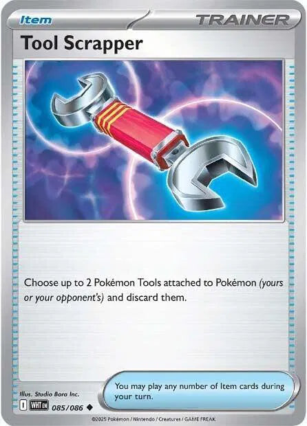 Tool Scrapper #085/086 (Normal) - White Flare