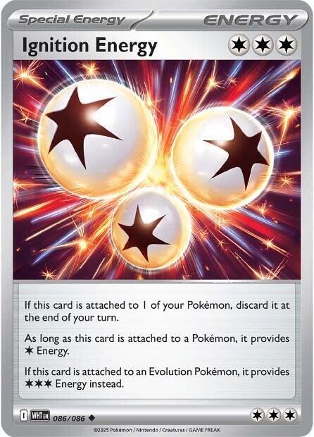 Ignition Energy #086/086 (Normal) - White Flare