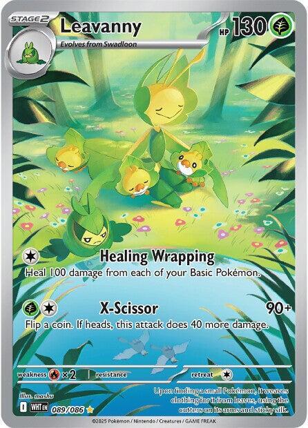 Leavanny #089/086 (Holofoil) - White Flare