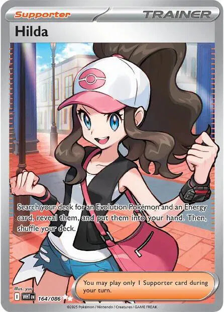 Hilda #164/086 (Holofoil) - White Flare