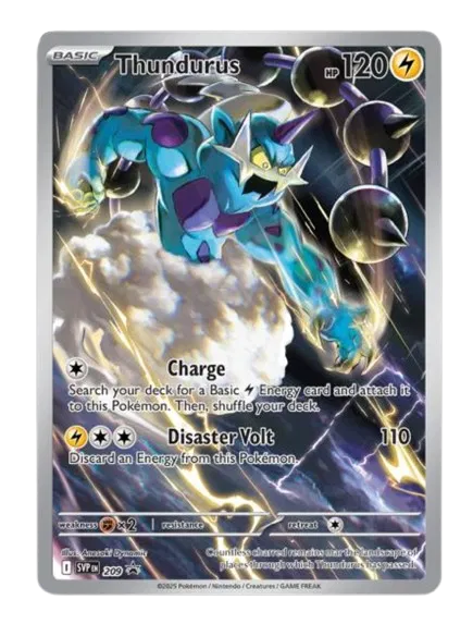Thundurus - 209 #209 (Holofoil) - Scarlet & Violet Promo
