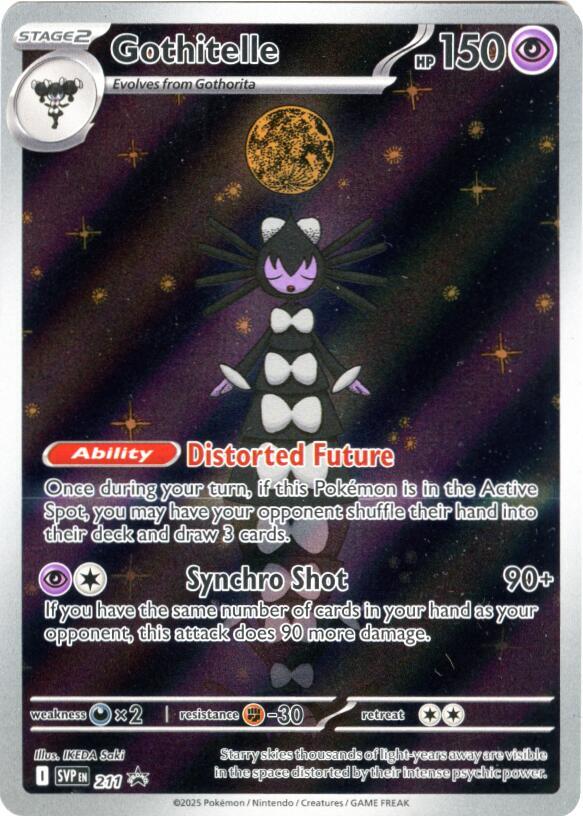 Gothitelle - 211 #211 (Holofoil) - Scarlet & Violet Promo