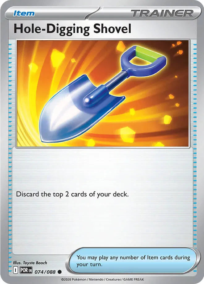 Hole-Digging Shovel